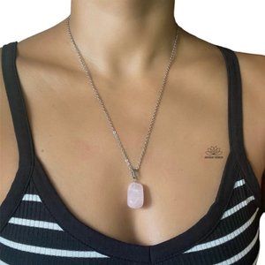 Rose Quartz Imani Necklace | Imani Collection by Divine Venus